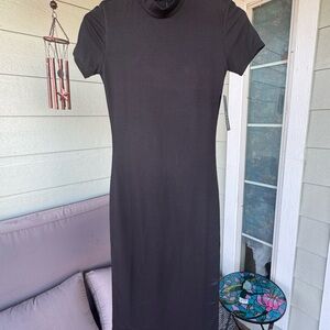 Chic Black Midi Dress